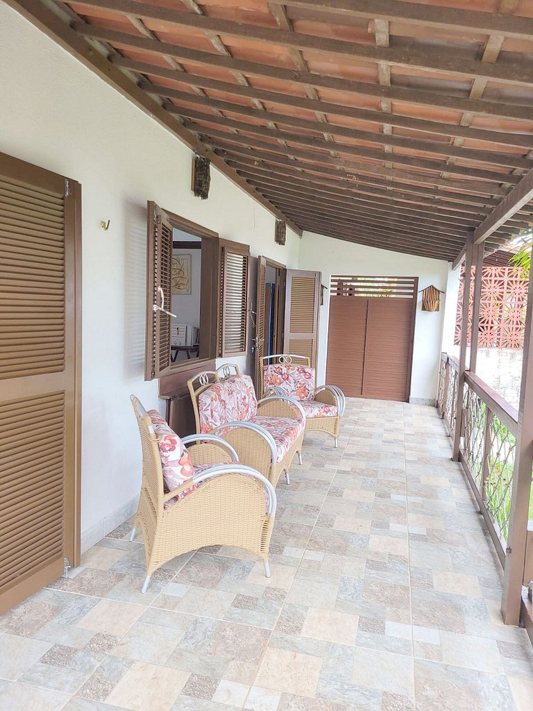 Triple chalet, sea front, swimming pool, equipped kitchen, d